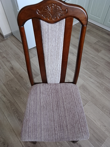 Стул деревянный Aron Soft dirty oak / beige фото покупателя 16