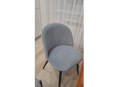 Стул на металлокаркасе Gabi gray / black фото покупателя 839