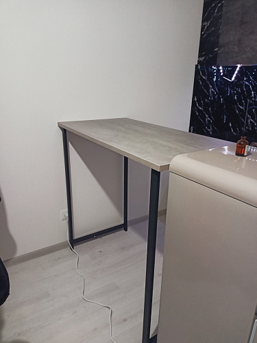 Барная стойка Дилан Лофт 120х50х90 бетон фото покупателя 142