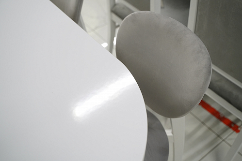 Деревянный стол Адней белый / рисунок из шоурума 3