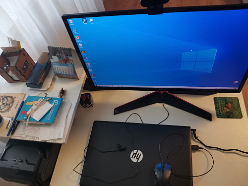 Компьютерный стол Джаз-24 правый дуб сонома фото покупателя 32