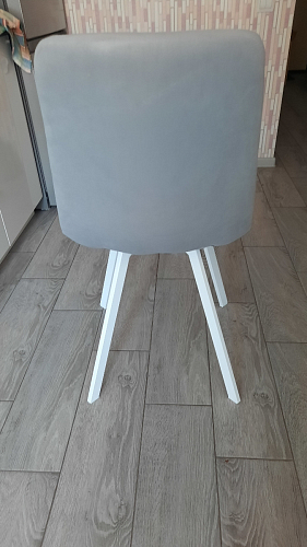 Стул на металлокаркасе Чилли зеленый / черный фото покупателя 815