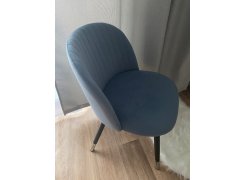 Стул на металлокаркасе Gabi 1 gray / black фото покупателя 233