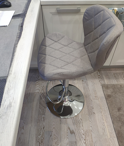 Барный стул Porch grey fabric фото покупателя 1