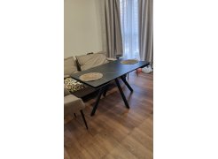 Керамический стол Вилли 140 (200) х 80 белый мрамор alpin white / snow white / белый фото покупателя 49