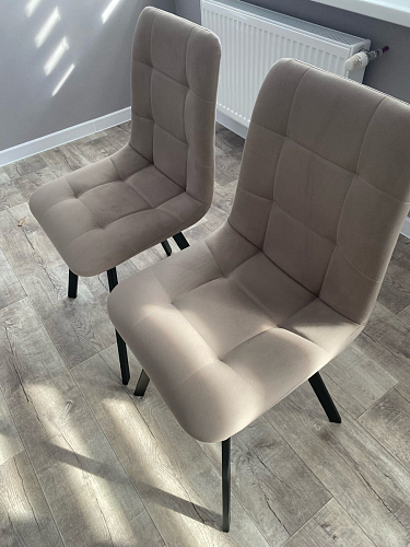 Стул на металлокаркасе Чилли зеленый / черный фото покупателя 1436