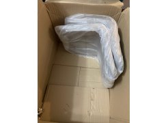 Стул на металлокаркасе Чилли синяя ткань / белый фото покупателя 546