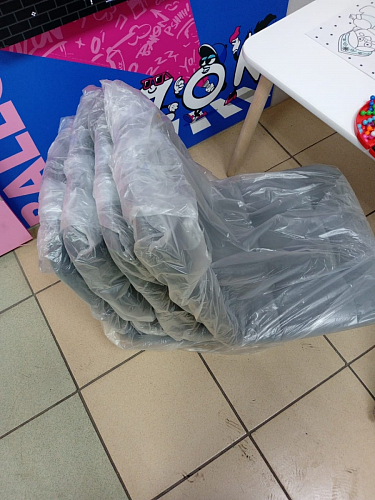 Комплект стульев Чилли 4 шт темно-серый / черный фото покупателя 508