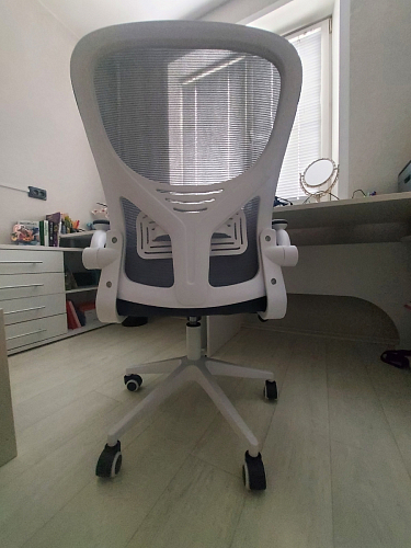 Компьютерное кресло Konfi light gray / white фото покупателя 41