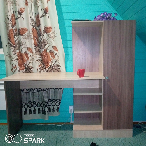 Письменный стол Квартет-6 белый фото покупателя 2