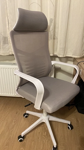 Компьютерное кресло Montana light gray / white фото покупателя 10
