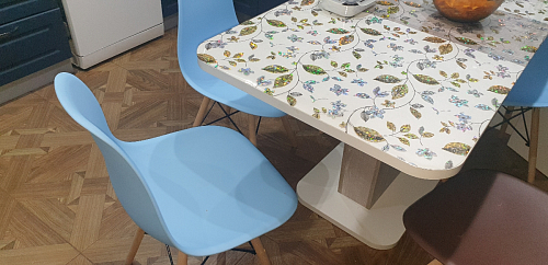 Пластиковый стул Eames PC-015 желтый фото покупателя 198