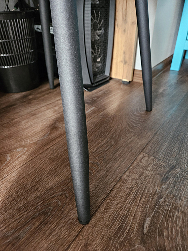 Комплект из "МР Стул Баодин К б/к латте (velutto 08) / черный каркас , 4 шт" фото покупателя 6