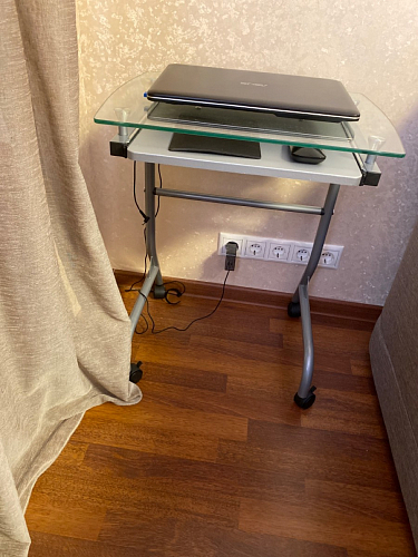 Компьютерный стол Riko серый фото покупателя 9