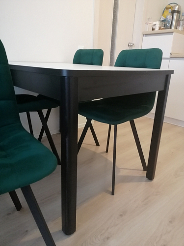 Стул на металлокаркасе Чилли бежевый / белый каркас фото покупателя 1483