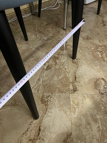 Стул на металлокаркасе Kora gray / black фото покупателя 247