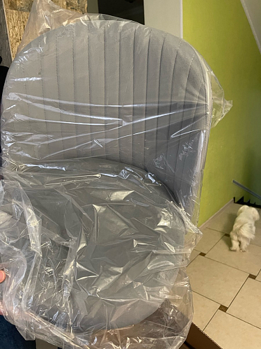 Стул на металлокаркасе Gabi 1 light purple / black фото покупателя 917