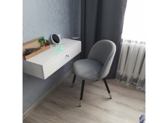 Стул на металлокаркасе Gabi blue / black фото покупателя 682