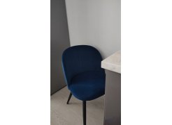 Стул на металлокаркасе Gabi 1 gray / black фото покупателя 422