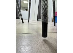 Стул на металлокаркасе Седа К крутящийся светло-серый  / белый фото покупателя 247