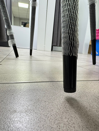 Комплект стульев Вейв 4 шт светло-серый / черный фото покупателя 247