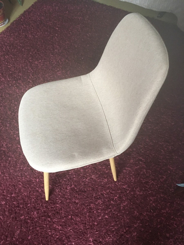 Стул на металлокаркасе Lilu light beige / wood фото покупателя 1