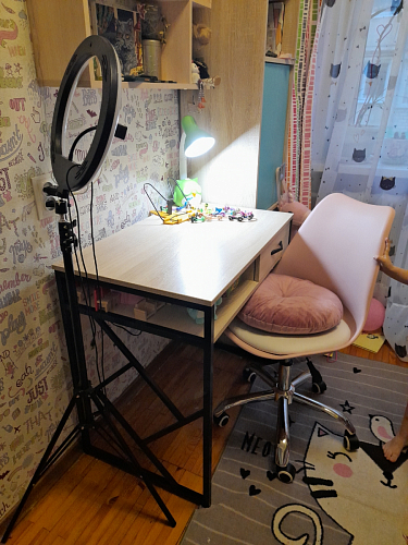 Компьютерное кресло Kolin с подушкой clear / white фото покупателя 169