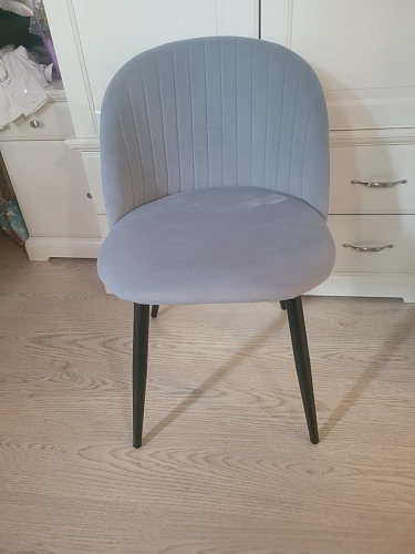 Стул на металлокаркасе Gabi latte / gold / black фото покупателя 816