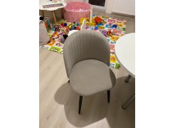 Стул на металлокаркасе Gabi 1 light purple / black фото покупателя 660