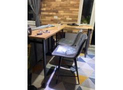 Барная стойка Дилан Лофт 120х40х90 бетон светлый фото покупателя 4