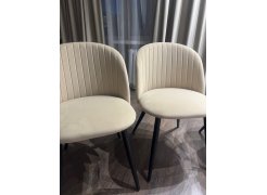 Стул на металлокаркасе Gabi 1 light purple / black фото покупателя 579