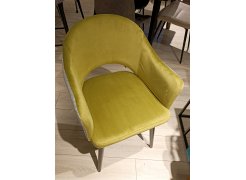 Кресло Bruno серое из шоурума 2