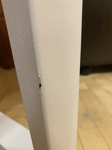 Стол Лота Лофт 140 25 мм черный матовый / бетон фото покупателя 1008