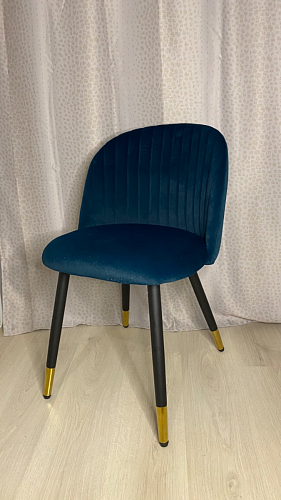 Стул на металлокаркасе Gabi latte / gold / black фото покупателя 885