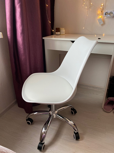 Компьютерное кресло Kolin gray / chrome фото покупателя 19