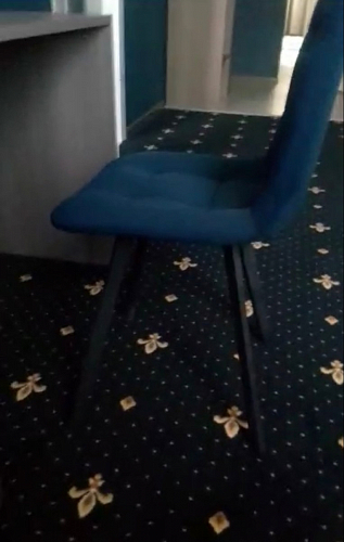 Комплект стульев Чилли 4 шт темно-серый / черный фото покупателя 139