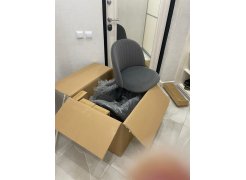 Стул на металлокаркасе Gabi blue / black фото покупателя 349