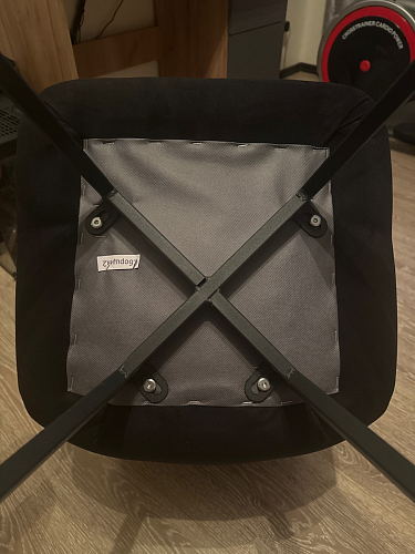 Комплект стульев Чилли 2 шт бежевый / черный фото покупателя 368