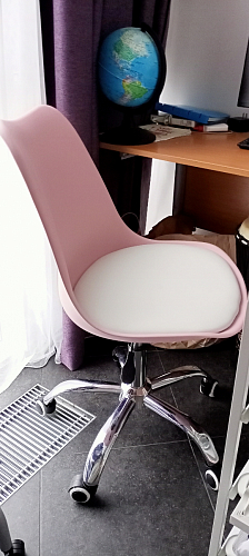 Компьютерное кресло Kolin cappuccino / chrome фото покупателя 63