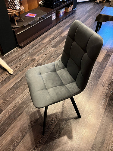 Стул на металлокаркасе Чилли синий / белый фото покупателя 1394