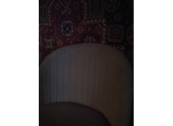 Стул на металлокаркасе Gabi 1 бежевый / черный с серебряными наконечниками фото покупателя 437