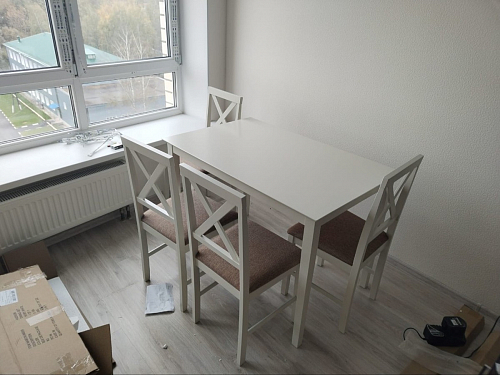 Обеденный комплект Hudson (Хадсон) espresso фото покупателя 22