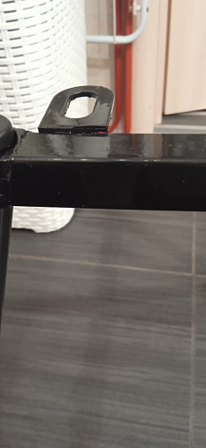 Стул на металлокаркасе Седа К кирпичный / черный фото покупателя 261