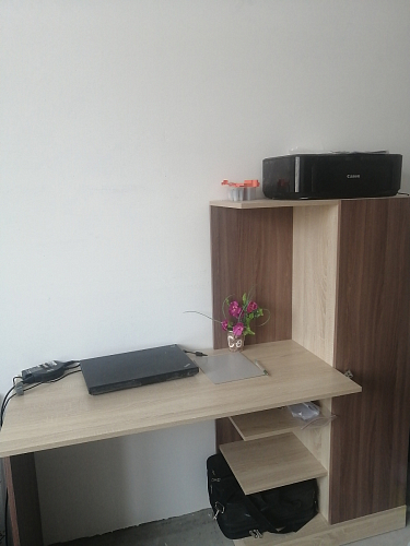 Письменный стол Квартет-6 белый фото покупателя 20