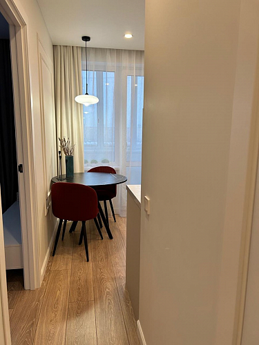 Стул на металлокаркасе Gabi dark beige / black / silver фото покупателя 567