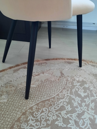 Стул на металлокаркасе Gabi green / black / silver фото покупателя 313