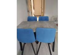 Стул на металлокаркасе Чилли светло-серый / черный фото покупателя 230