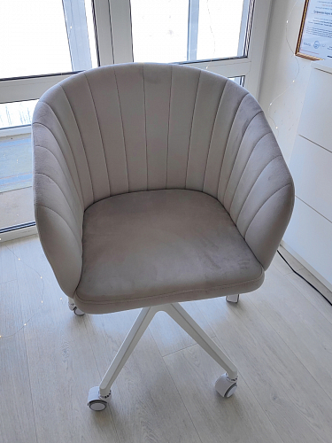 Компьютерное кресло Тибо 01 светло-коричневый / черный фото покупателя 18