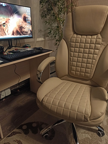 Компьютерное кресло Herd темно-бежевое фото покупателя 115