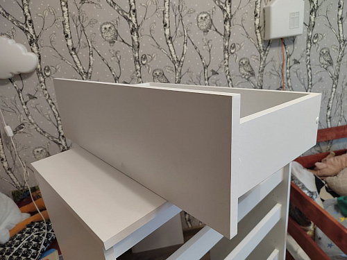 Комод Мадера 1384 лдсп белый  - Уцененный экземпляр фото покупателя 6